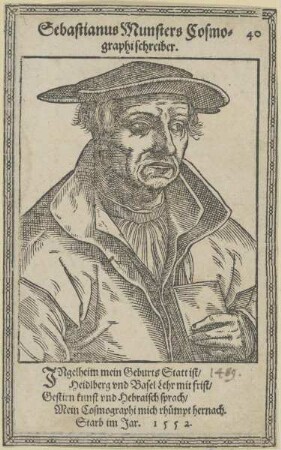 Bildnis des Sebastianus Munsters