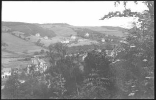Gottleuba. Blick auf Bad Gottleuba