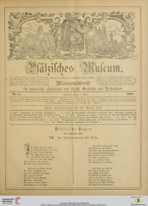 Nr. 5 (1. Mai 1889)