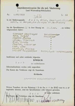 Reck, Ernst