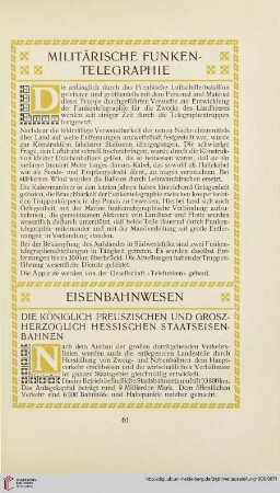 Militärische Funken-Telegraphie