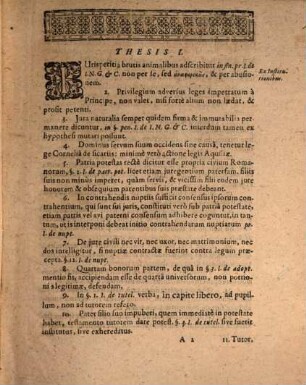 Theses Has Inaugurales Ex Variis Juris Partibus Depromptas Decreto Et Authoritate Nobilissimi Et Amplissimi ICtorum Ordinis, in florentissima Academia Argentoratensi. Pro Summis In Utroque Iure Honoribus ac privilegiis Doctoralibus, Publicae & solenni disquisitioni submittit Johan: Stephanus Oßwald Wormatiensis. Ad diem 3. Octobris