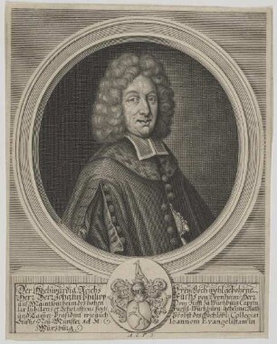 Bildnis des Johann Philipp Fuchs von Dornheim