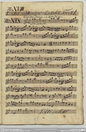 19. Anonymus, Contredanses, G-Dur