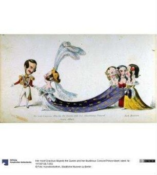 Her most Gracious Majesty the Queen and her Illustrious Consort Prince Albert