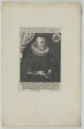 Bildnis des Iohann-Iacobus Beurer