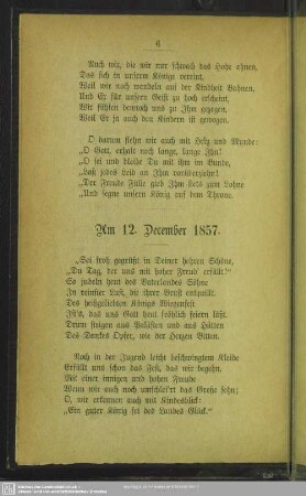 Am 12. December 1857