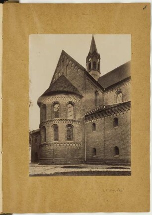 Klosterkirche, Lehnin: Ansicht (aus: Skizzen- und Fotoalbum 9)