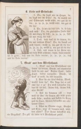 Grad' aus dem Wirthshaus.