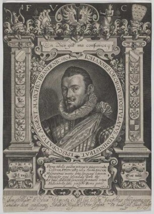 Bildnis des Iohannes Georgivs, Markgraf von Brandenburg