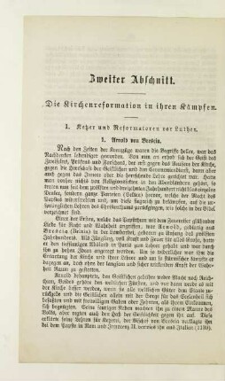 1. Ketzer und Reformatoren vor Luther