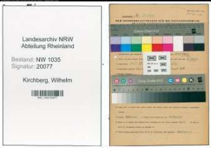 Entnazifizierung Wilhelm Kirchberg , geb. 24.08.1920 (Steiger)