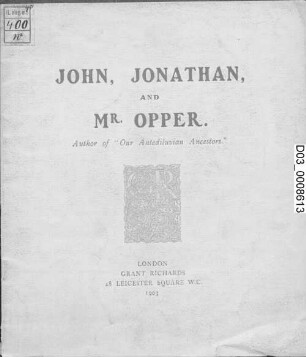 John, Jonathan, and Mr. Opper