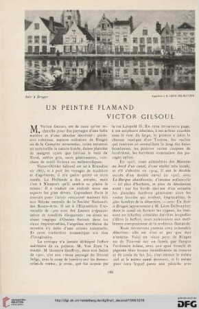 8: Un peintre flamand - Victor Gilsoul
