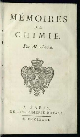 Mémoires de chimie