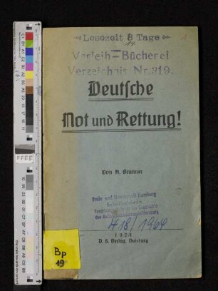 Deutsche Not und Rettung