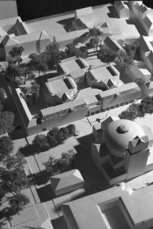 Badische Landesbibliothek. Architektenwettbewerb um den Neubau in der Erbprinzenstraße 15