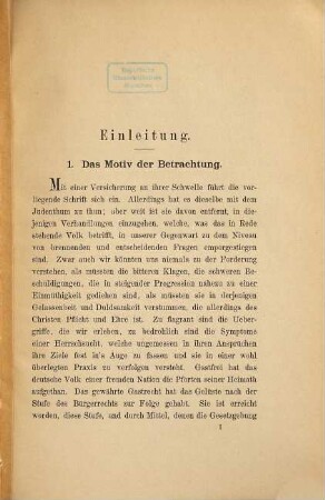Studien über den Brief des Paulus an die Römer, 1. Der Apostel Paulus und das Judenthum : (Röm. 9 - 11)