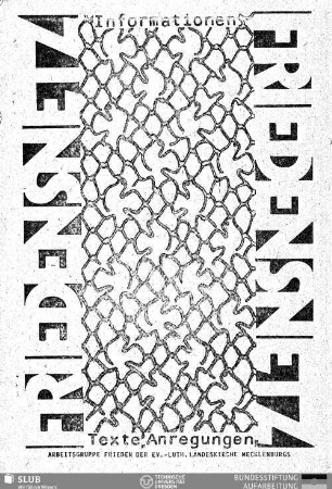 1987,4: Friedensnetz : Informationen, Texte, Anregungen