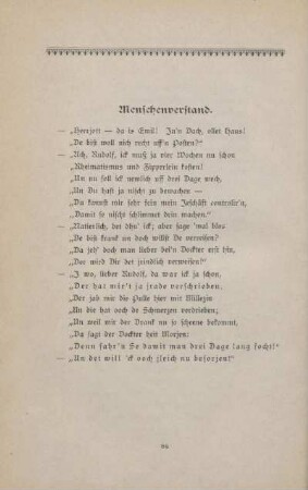 Menschenverstand