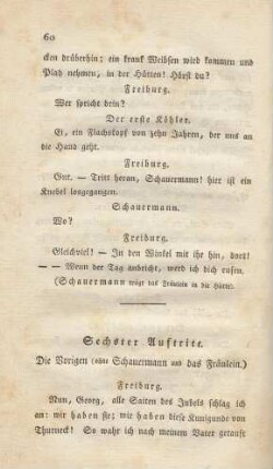 Sechster Auftritt