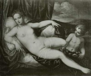 Ruhende Venus mit Amor
