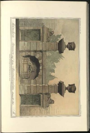M. Brunnen auf dem Maximilianplatz