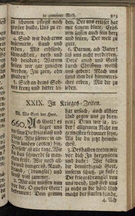 XXIX. In Krieges-Zeiten.