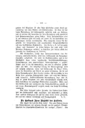 Die Hofbank Ihrer Majestät der Kaiserin