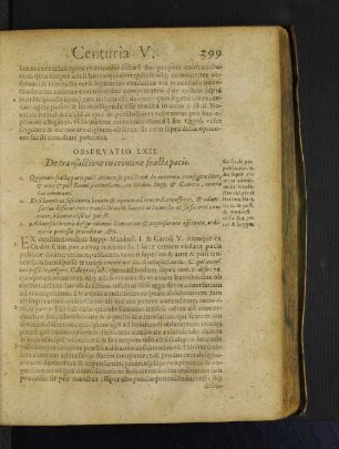 Observatio LXII. De transactione in crimine fractae pacis.