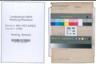 Entnazifizierung Gerhard Huering , geb. 00.00.0000 (Landgerichtsrat)