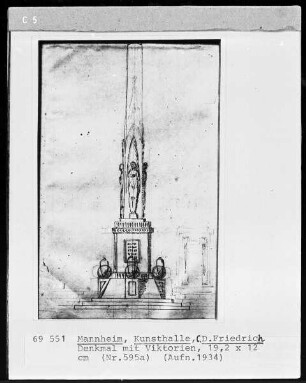 Denkmal mit Victorien