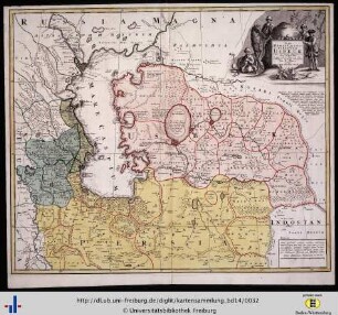 Nova Maris Caspii et regionis Usbeck.