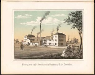 Eisengiesserei v. Friedemann Wachsmuth in Dresden