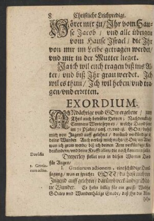 [Textus.] Esai. c.46. vers. 3. & 4.