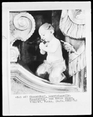Putto, Detail des Hochaltars