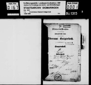 Rabbinatsverhältnisse, Beschneider, Führen der Familienregister in Haigerloch (Rabbiner Zivi, Neuburger, Hilb)