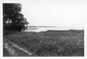 Urlaubsreise. Küstenlandschaft, wahrscheinlich an der Ostsee