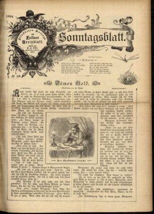 Ausgabe vom Sonntag, den 29. Juli 1894.