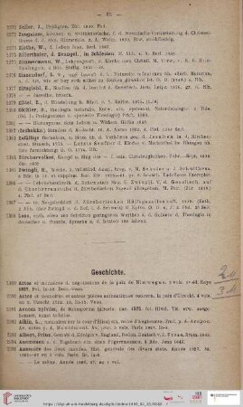 Geschichte (Nr. 2389 - 3148a)