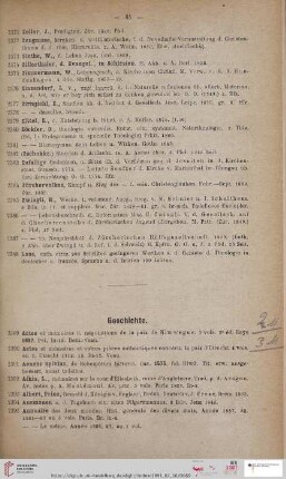 Geschichte (Nr. 2389 - 3148a)