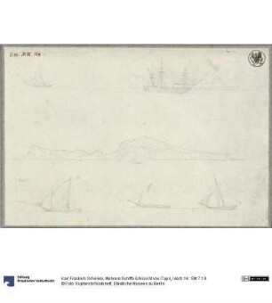 Mehrere Schiffe & Ansicht von Capri
