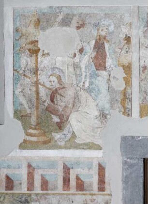 Szenen aus dem Marienleben und Leben Jesu Christi — Jesus und die Ehebrecherin