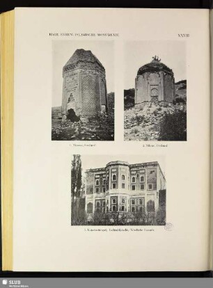 Halil Edhem: Islamische Monumente