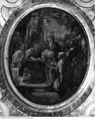 Szenen aus dem Leben Marias, Die Darbringung des Christuskindes im Tempel