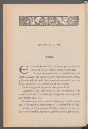 Capítulo XLVIII - Amor