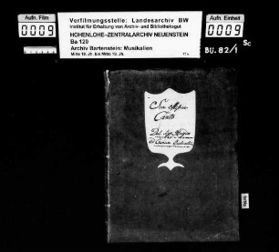 Joseph Haydn: Sex Missae / [Stimmbez.] / Del. Sig. Haydn / [für Singstimmen und Orchester]; Ms.ca. 1805.