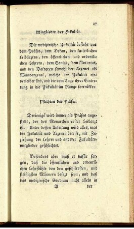 Mitglieder der Fakultät.