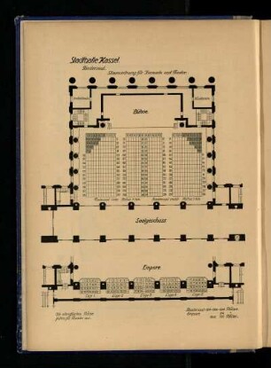 Stadthalle Kassel, Theatersaal