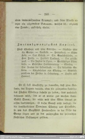 Zweiundzwanzigstes Kapitel